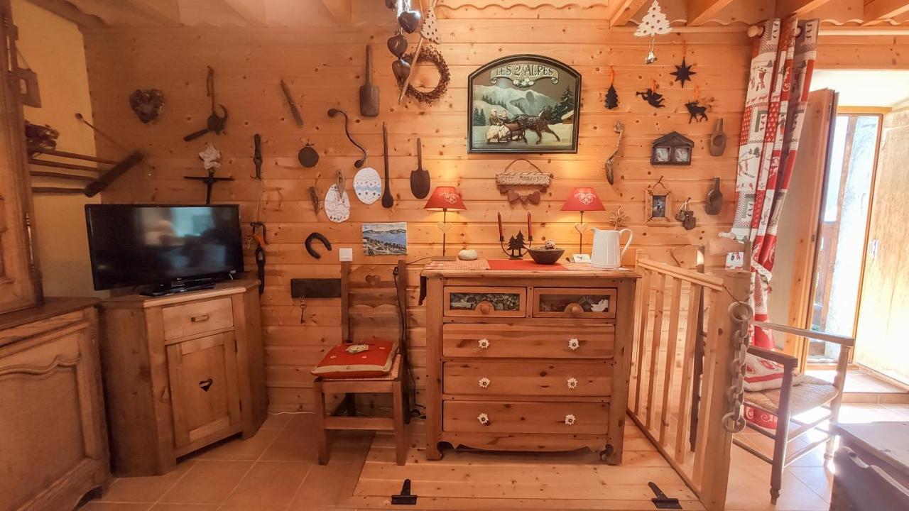 La Grange St. Cyprien, Venosc - Les Deux Alpes Villa Exteriör bild