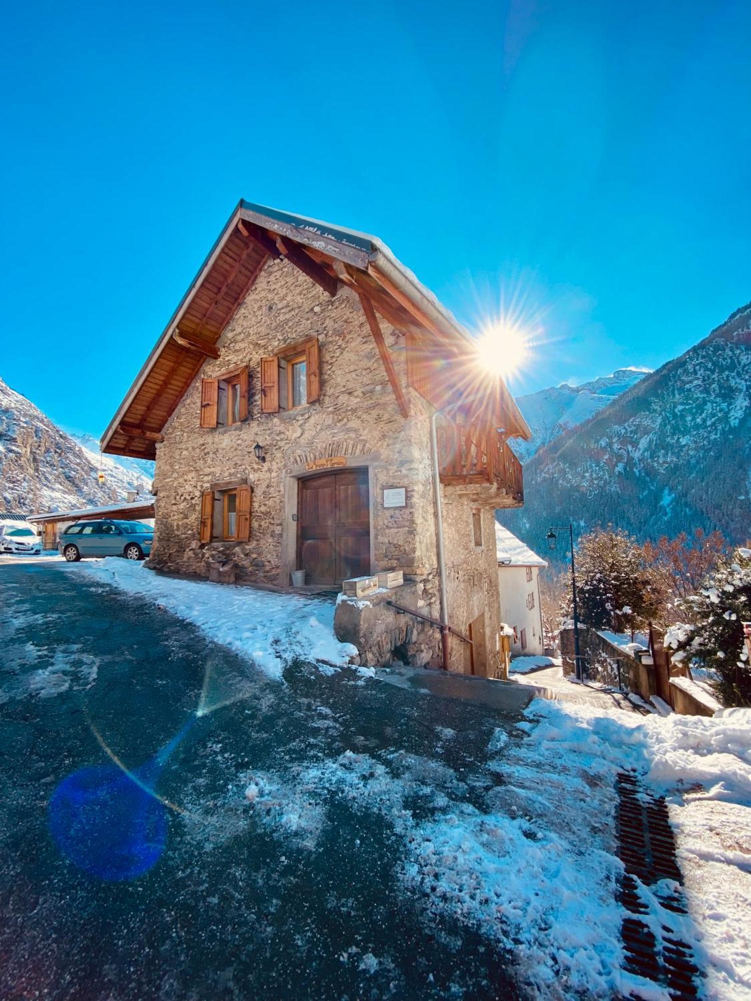 La Grange St. Cyprien, Venosc - Les Deux Alpes Villa Exteriör bild
